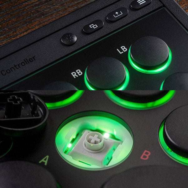8BitDo Arcade Controller for Xbox with RGB Lighting