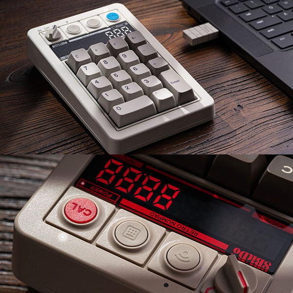 8BitDo Retro 18 Mechanical Numpad - WhatGeek