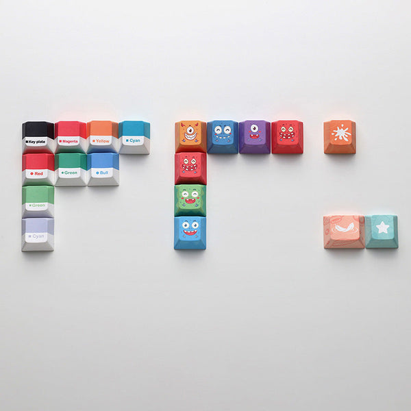 ACGAM Childhood Fantasy Keycap Set Cherry Profile 145 Keys