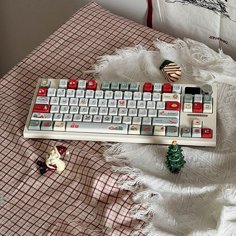 ACGAM Forest Christmas Keycap Set MDA Profile 142 Keys