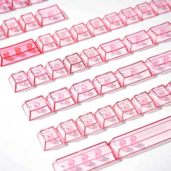 ACGAM Jade Cherry Profile Transparent Keycaps Set