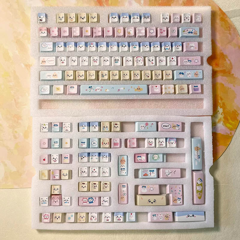 ACGAM Maorbeng Kawaii Keycap Set Cherry Profile 135 Keys