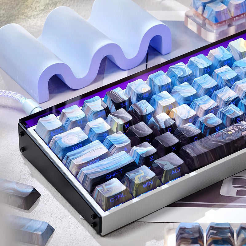 ACGAM x Maorbeng Starry Night Series Keycap Set Cherry Profile Side Print