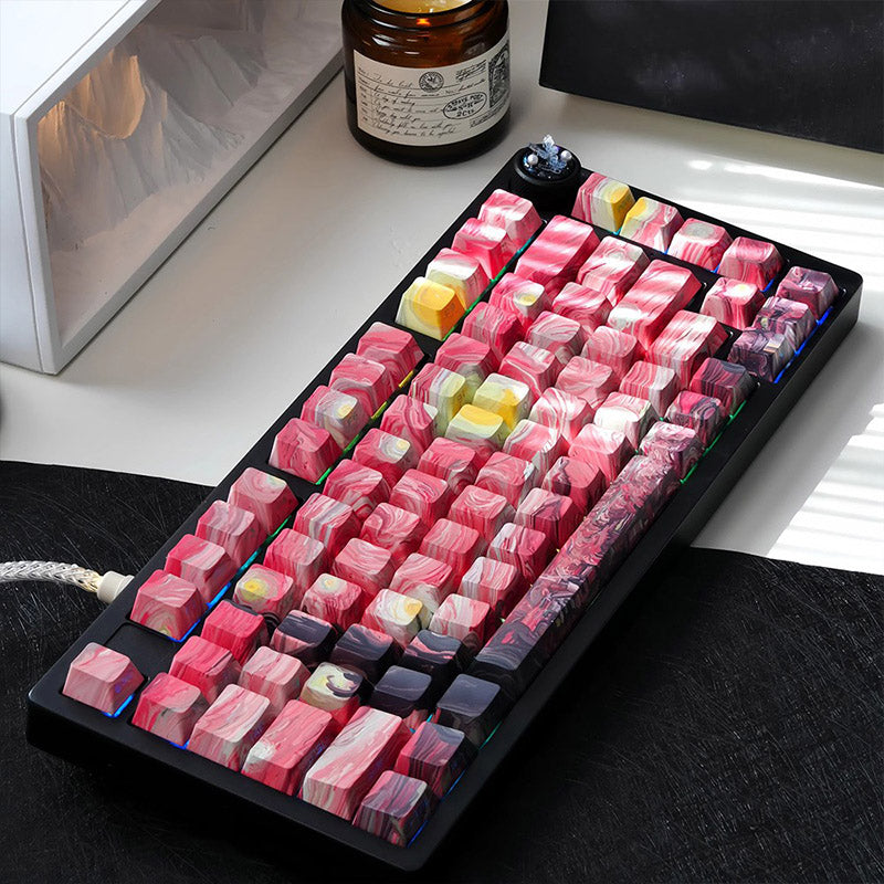 ACGAM x Maorbeng Starry Night Series Keycap Set Cherry Profile Side Print