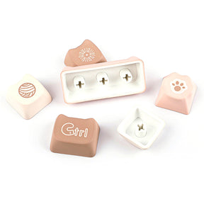 ACGAM Cute-Cat MAO Profile Keycap Set 141 Keys