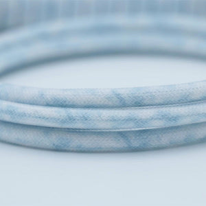 ACGAM Rain Blue Custom Coiled Aviator Cable USB-C