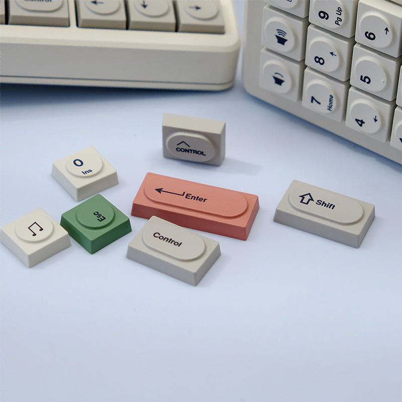 ACGAM Retro 9009 Keycap Set Building Blocks 137 Keys