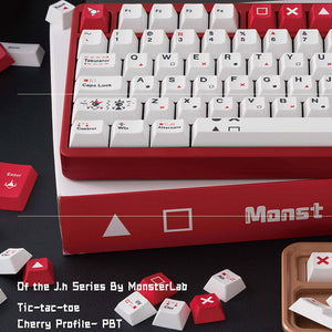 ACGAM x Monster Lab TIC-TAC-TOE Keycaps Set