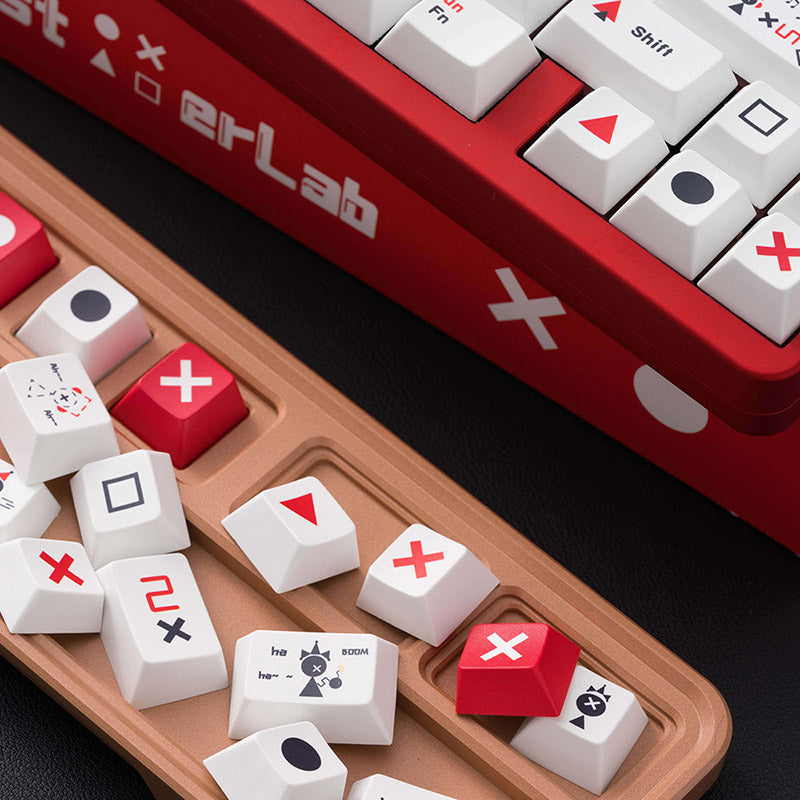 ACGAM x Monster Lab TIC-TAC-TOE Keycaps Set