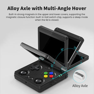 ANBERNIC RG34XXSP Flip Game Console with 3.4" Screen and Joystick
