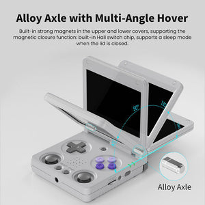 ANBERNIC RG34XXSP Flip Game Console with 3.4" Screen and Joystick