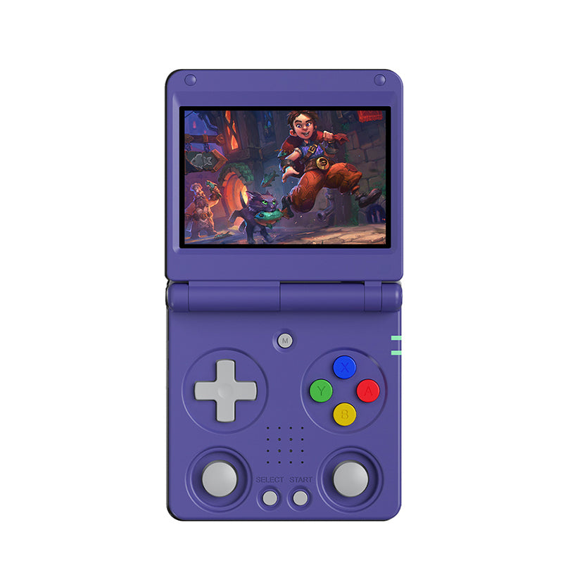 ANBERNIC RG34XXSP Flip Game Console with 3.4" Screen and Joystick