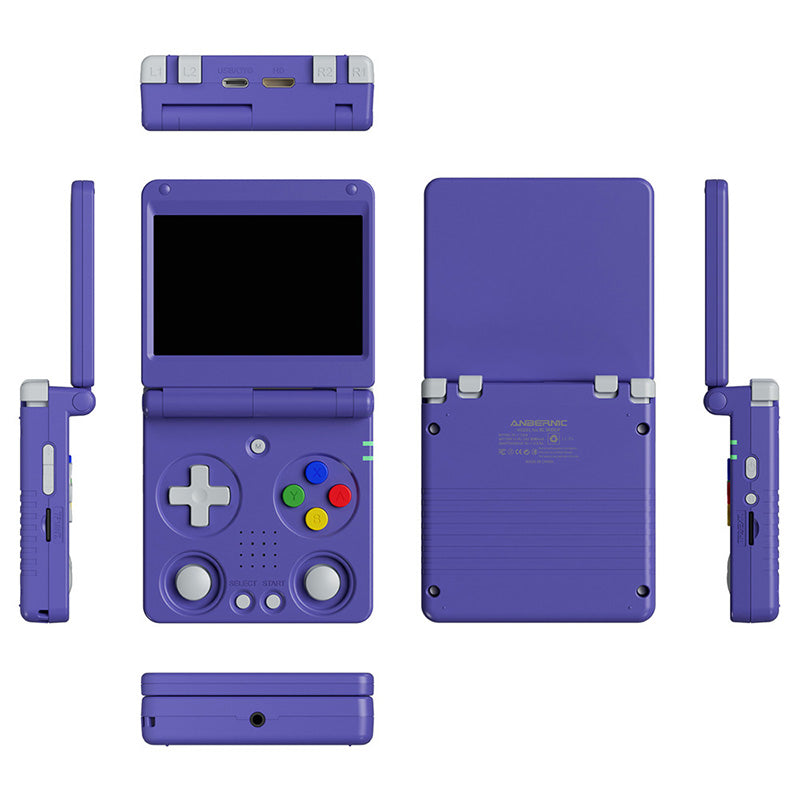 ANBERNIC RG34XXSP Flip Game Console with 3.4