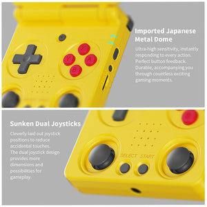 ANBERNIC RG34XXSP Flip Game Console with 3.4" Screen and Joystick