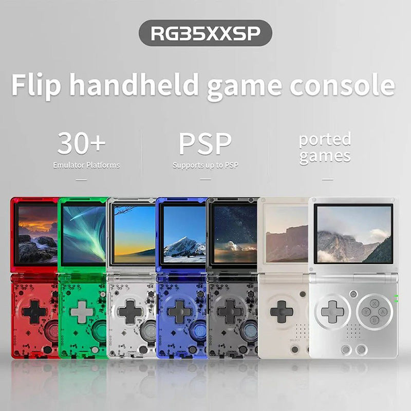 ANBERNIC RG35XXSP Flip Portable Handheld Game Console