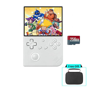 ANBERNIC RG40XXV Retro Game Console 256GB with Free Bag White