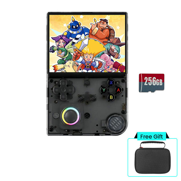 ANBERNIC RG40XXV Retro Game Console 256GB with Free Bag Black