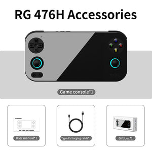 ANBERNIC RG476H AI Retro Handheld Game Console 4.7" 4:3 Screen Android 256GB