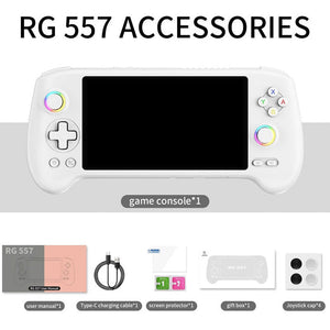 ANBERNIC RG557 Game Console Android System AMOLED Screen