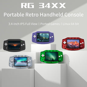 ANBERNIC RG 34XX Game Console Retro Handheld