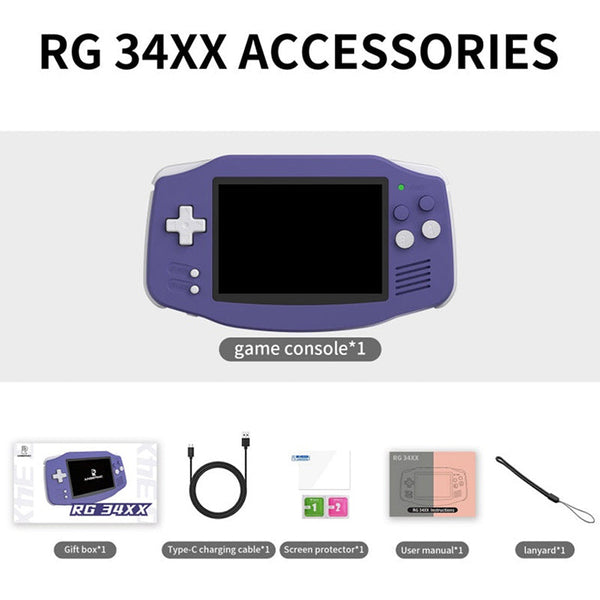 ANBERNIC RG 34XX Game Console Retro Handheld