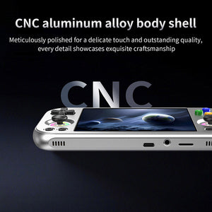 ANBERNIC RG 477M AI Handheld Game Console with Metal Build Supports PS2 and Wii
