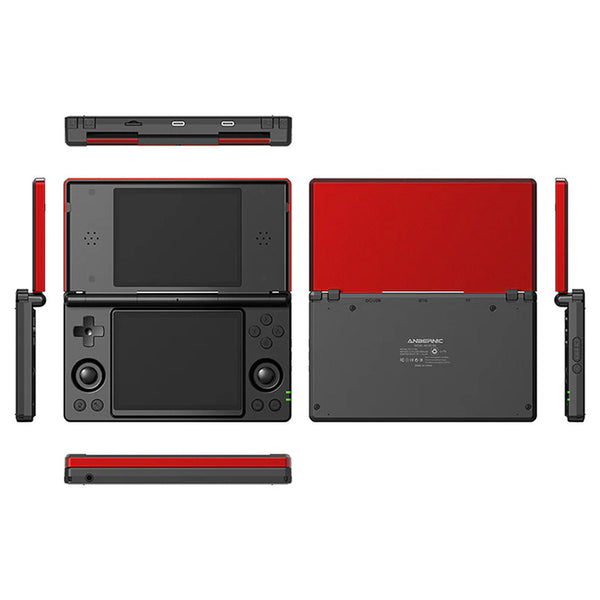 ANBERNIC RG DS Dual Screen Flip Game Console Clamshell Touchscreen