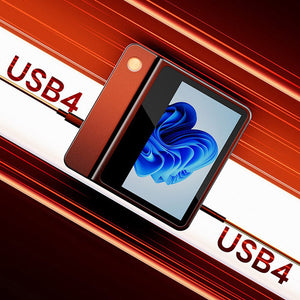 AOOSTAR G-FLIP Mini PC AI 370 Removable Memory 5" Touchscreen