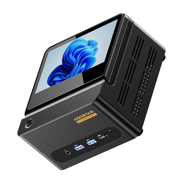 AOOSTAR G-FLIP Mini PC AI 370 Removable Memory 5" Touchscreen