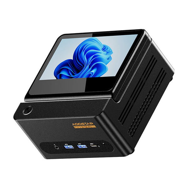AOOSTAR G-FLIP Mini PC AI 370 Removable Memory 5" Touchscreen