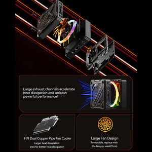 AOOSTAR GOD88 Mini PC AMD Ryzen 7 8845HS