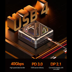 AOOSTAR GOD88 Mini PC AMD Ryzen 7 8845HS