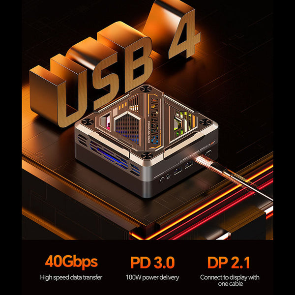 AOOSTAR GOD88 Mini PC AMD Ryzen 7 8845HS