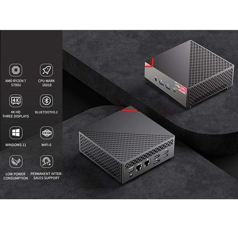 AOOSTAR MN57 AMD R7 5700U Mini PC - WhatGeek