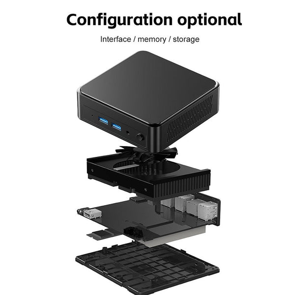 AOOSTAR N-BOXZ Mini PC with Intel N150 Triple Display Output