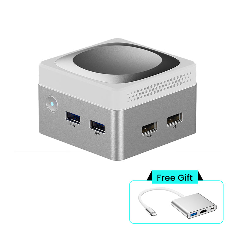 AOOSTAR T8 Mini PC Intel N100 with Free Docking Station