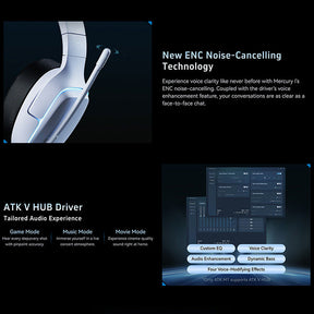 ACGAM ATK Mercury I eSports Wireless Tri-mode Gaming Headset