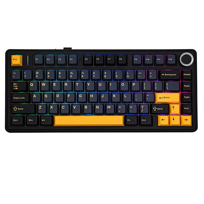 AULA F75 MAX RGB ワイヤレスメカニカルキーボード EPOMAKER X AULA F75 MAX Compact 75% ANSI Layout Wired/Bluetooth