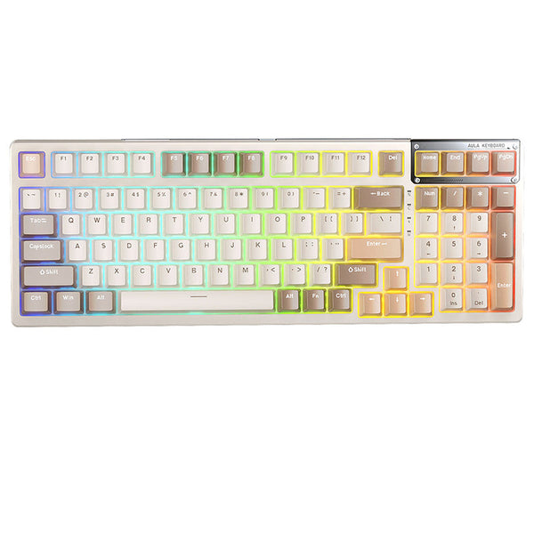 AULA F98 Tri-Mode Wireless Mechanical Keyboard
