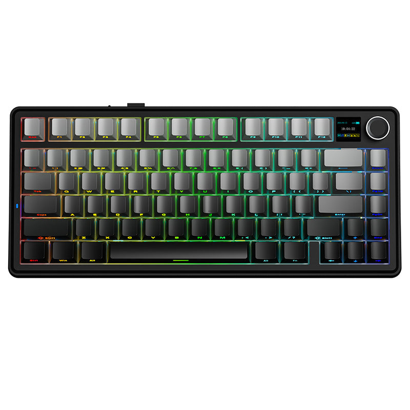 AULA F75 Max Tri-mode Mechanical Keyboard with TFT Screen - WhatGeek