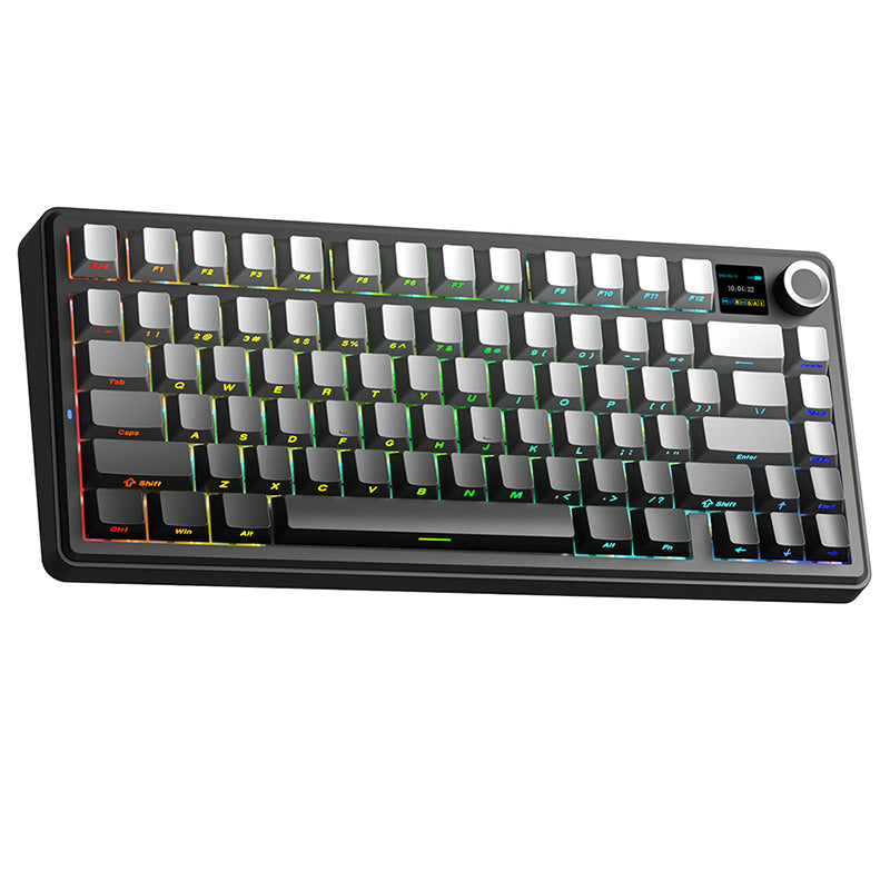AULA F75 Max Tri-mode Mechanical Keyboard with TFT Screen - WhatGeek