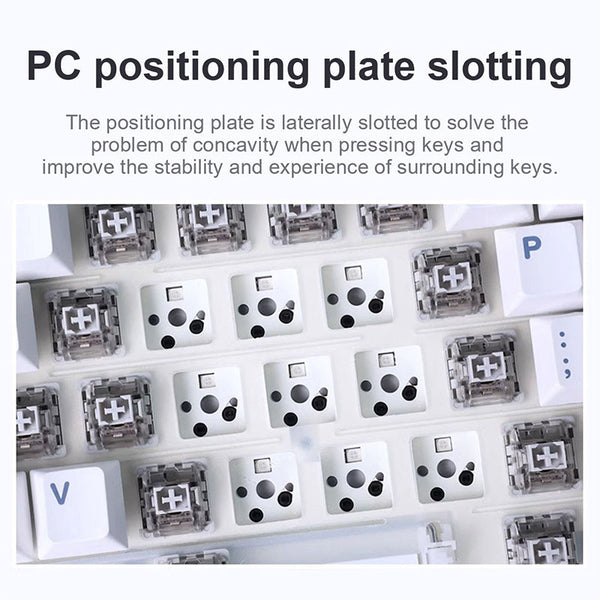 AULA F87 TKL Gaming Mechanical Keyboard Gasket Hot-Swappable