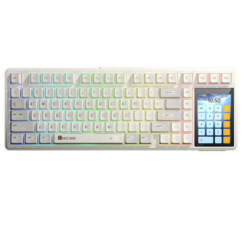 AULA L99 Tri-mode Mechanical Keyboard with 3.98" Smart Touchscreen