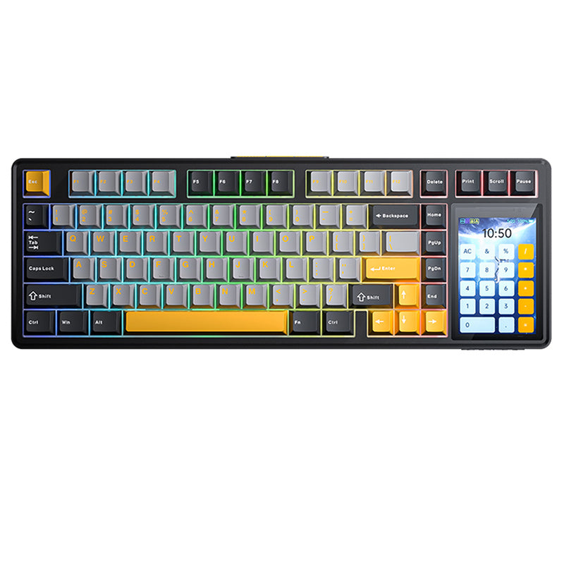 AULA L99 Tri-mode Mechanical Keyboard with 3.98" Smart Touchscreen