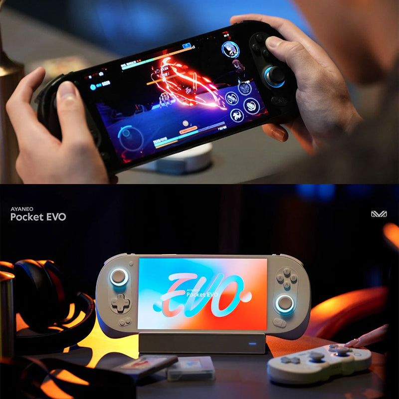 AYANEO Pocket EVO Handheld Game Console with 7" OLED  Screen Android System