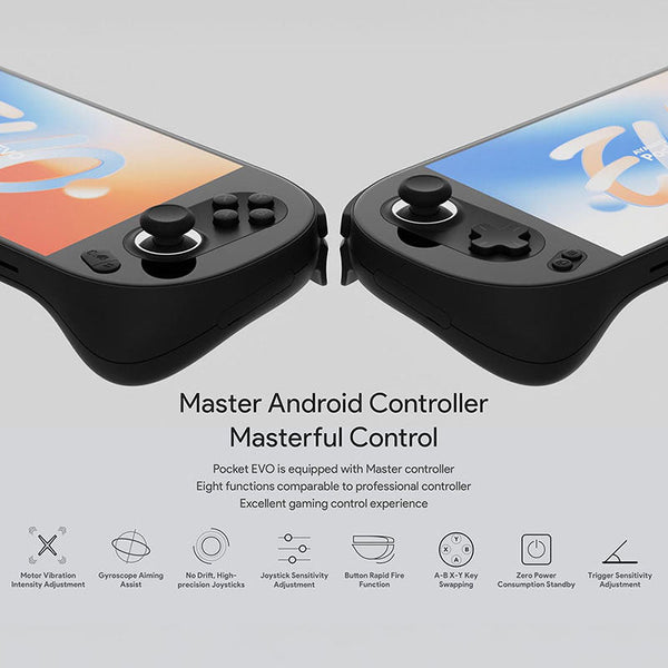 AYANEO Pocket EVO Handheld Game Console with 7" OLED  Screen Android System
