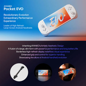 AYANEO Pocket EVO Handheld Game Console with 7" OLED  Screen Android System