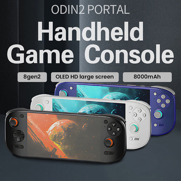 AYN Odin 2 Portal Handheld Game Console OLED Touchscreen Ergonomic Grip