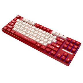 Ajazz AK870MC Rainbow Backlit Mechanical Keyboard