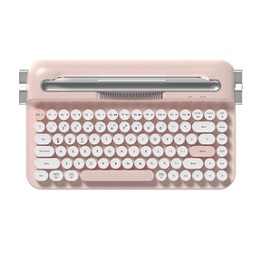 Ajazz AF84 Dual-Mode Typewriter Membrane Keyboard Retro Style